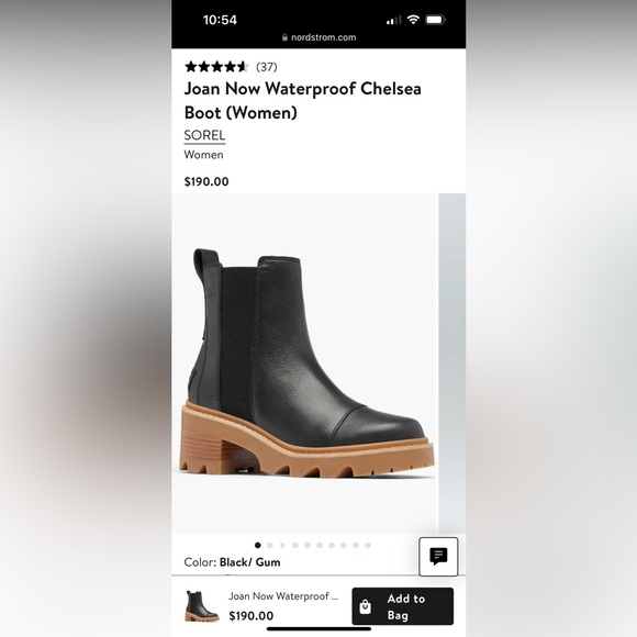 SOREL JOAN CHELSEA BOOTS - Picture 5 of 5